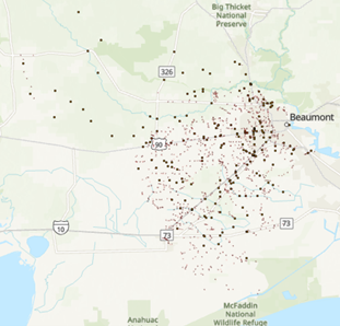 The effects of urbanization on floods in the Austin metropolitan area, Texas