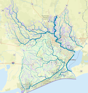 Hydrograph of SETx